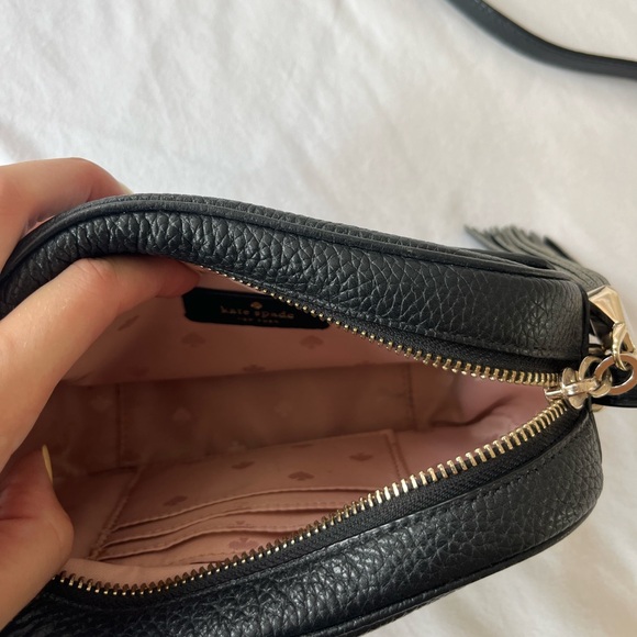 Black Kate Spade Crossbody Purse - Picture 3 of 3